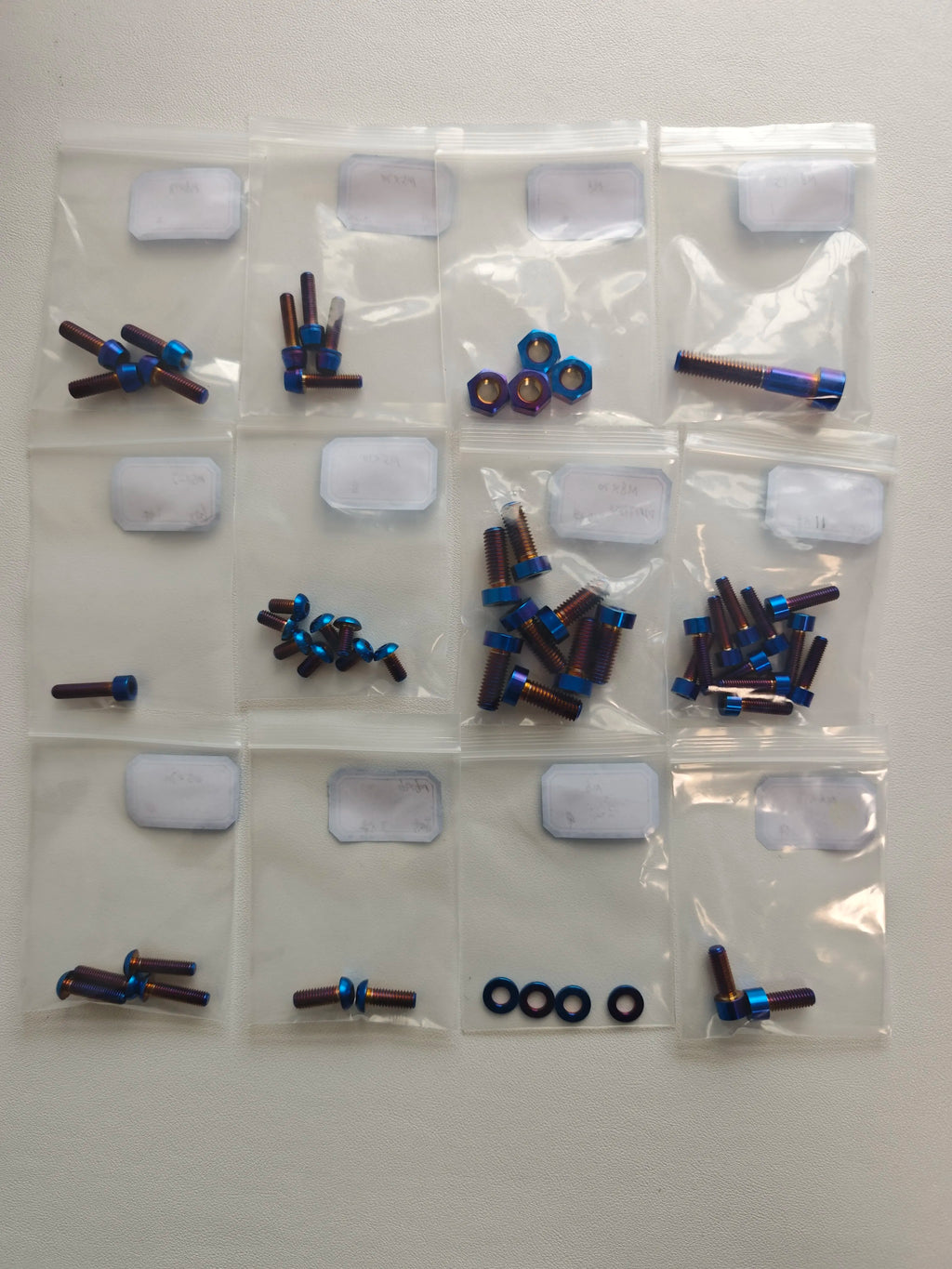 Real Titanium bolt set for Surron, Talaria and Yozma