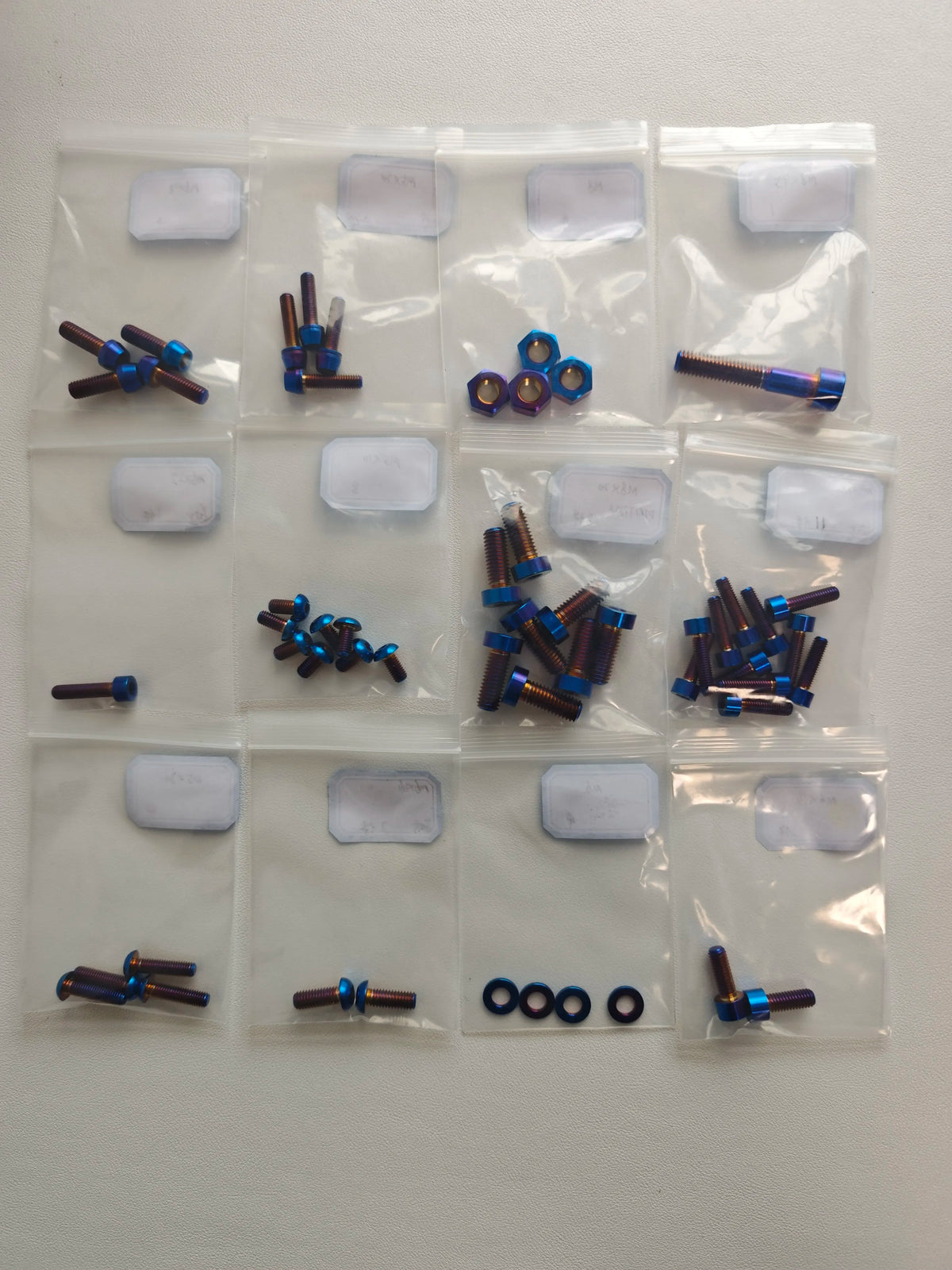 Real Titanium bolt set for Surron, Talaria and Yozma