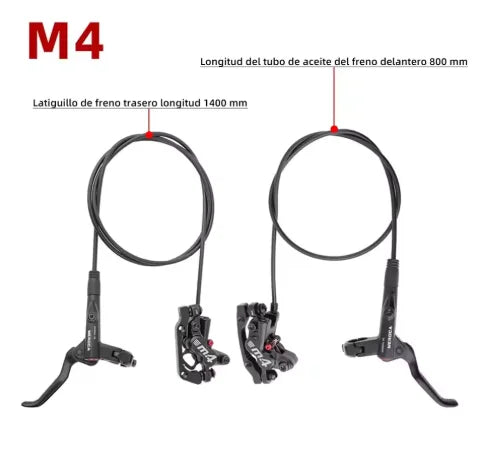 Upgrade brakes for Macfox and Ridstar