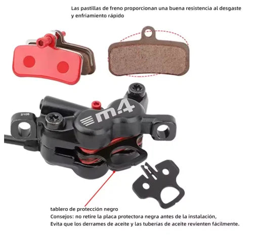 Upgrade brakes for Macfox and Ridstar