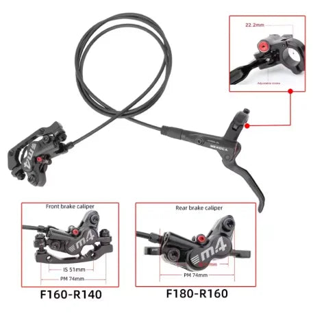 Upgrade brakes for Macfox and Ridstar