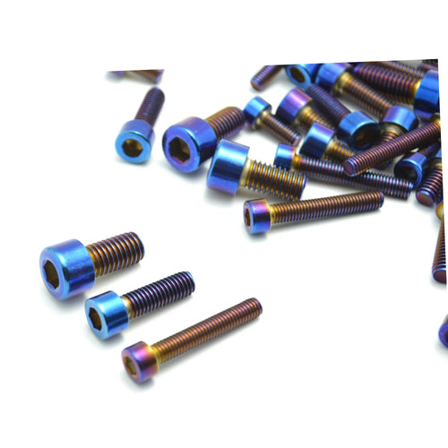 Hex titanium bolts